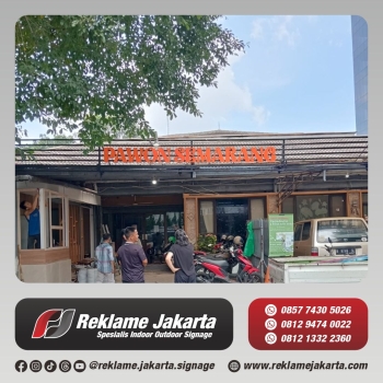 3D Letter Signage dan Huruf Timbul LED