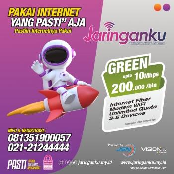 Internetan Cepat dan Stabil - Tagihannya Ngga Pake Labil