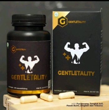 Gentletality Suplemen Penambah Stamina Pria O82229O5595O